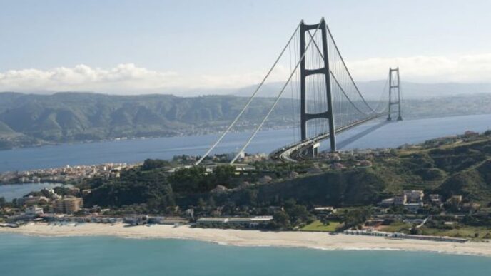 Ponte Sullo Stretto Di Messina