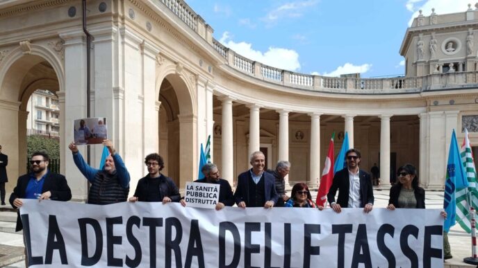Protesta All27Aquila Contro Gli