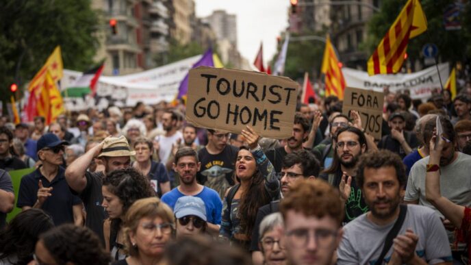 Proteste In Spagna3A Il Malcont