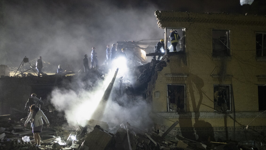 Raid Russi Su Kiev Colpiscono