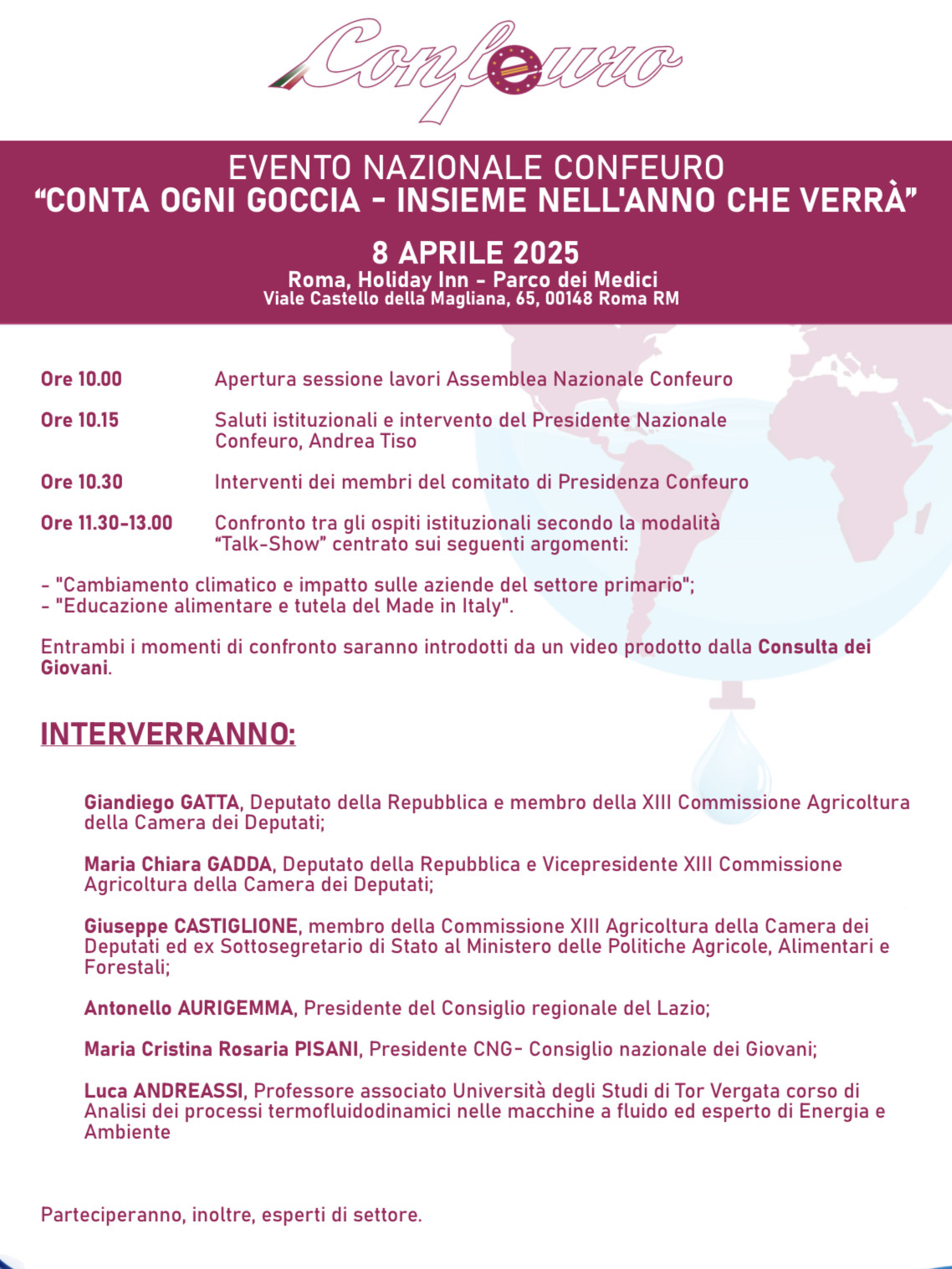 Roma Ospita Gli Stati Generali
