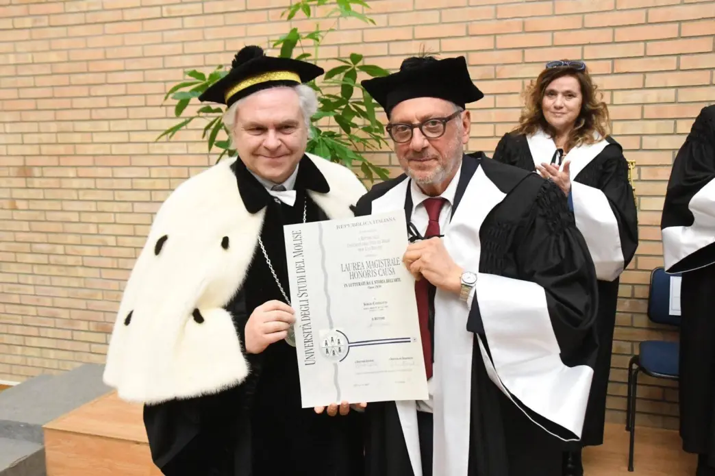 Sergio Castellitto Riceve Laur