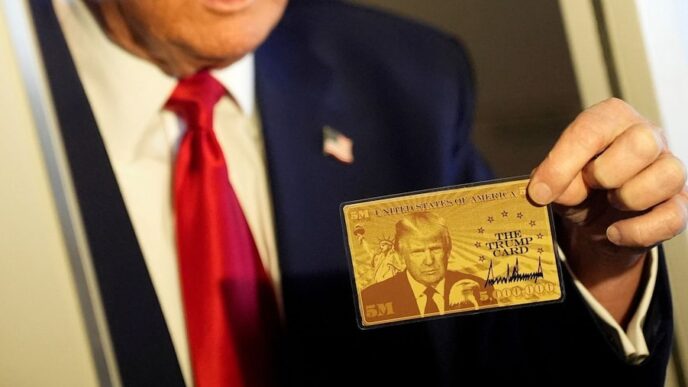 Trump Presenta La 27Gold Visa273A