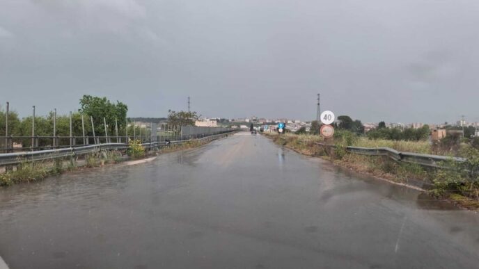 Violenta Pioggia Provoca Allag