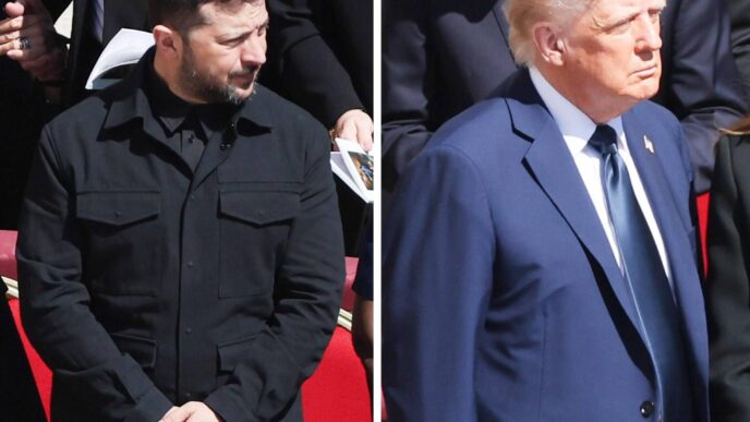 Volodymyr Zelensky In Abito Ne
