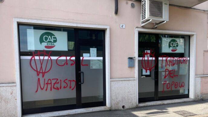 A Verona Terzo Atto Vandalico