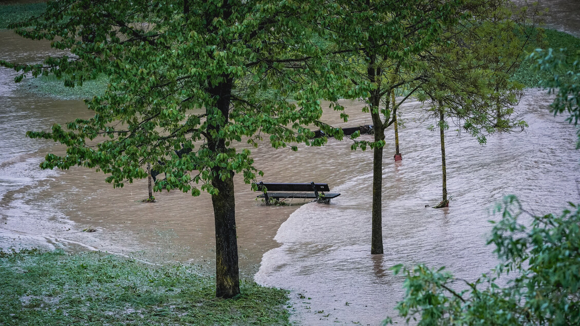 Allerta Rossa Per Piena Del Po