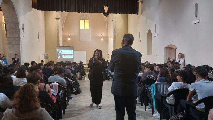A Fondi La Giornalista Sotto S