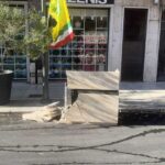 A Latina Danneggiata Una Fioriera Nell’isola Pedonale Durante I Lavori Di Riqualificazione Del Centro Storico
