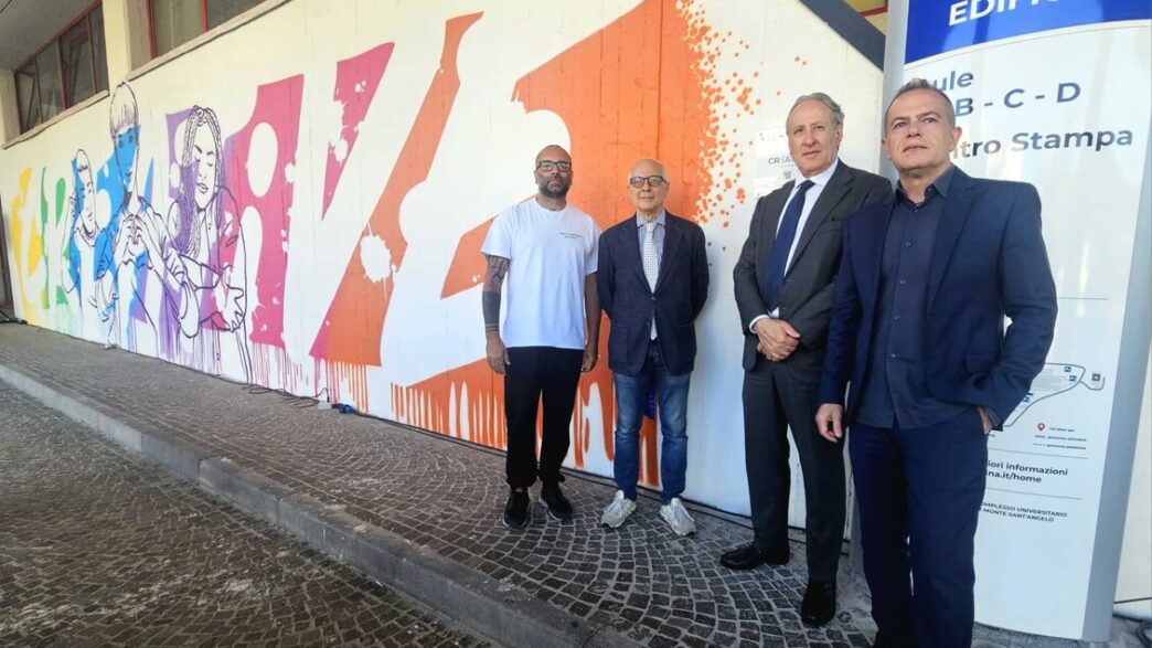 A Napoli Inaugurato Il Murale