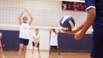 Allenatore Di Pallavolo Di Bar