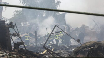 Almeno 10 Civili Ucraini Morti
