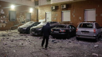 Attacco Aereo Con Droni Russi
