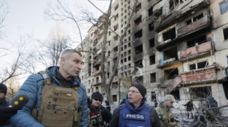 Attacco Con Droni Russi Su Kie