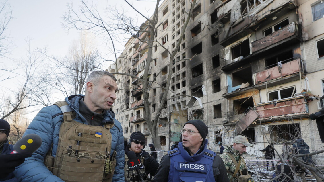 Attacco Con Droni Russi Su Kie