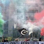 Azione Del Blocco Studentesco Davanti A Mirafiori: Protesta Contro Sfruttamento Di Studenti E Stagisti