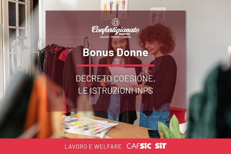 Bonus Donne3A Nuove Regole Inps