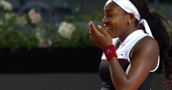 Coco Gauff Serve Senza Le28099Avver