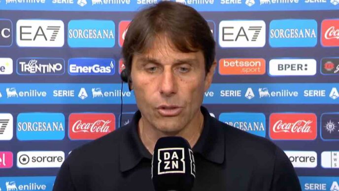 Conte A Dazn Dopo Napolli-Genoa