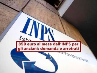 Contributo Fino A 850 Euro Per