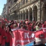 Corteo Cgil A Roma Per Il Primo Maggio Tra Numerose Voci E Appelli Contro Gli Incidenti Sul Lavoro