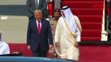 Donald Trump Atterra A Doha E