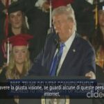 Donald Trump Riconosce Il Cambio Di Atteggiamento Nei Suoi Confronti Da Parte Dei Big Di Internet, Con Applausi All’università Dell’alabama