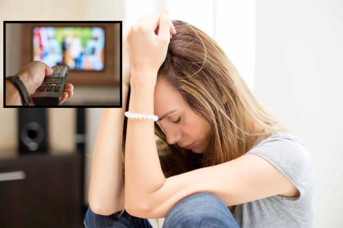 Dramma presentatore italiano