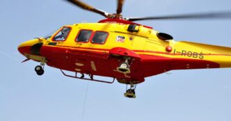 Elicottero Di Soccorso A Rondi