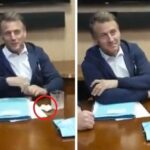 Emmanuel Macron Nel Mirino Per Un Video Che Mostra Un Oggetto Sospetto Durante Il Viaggio A Kiev Con Merz E Starmer