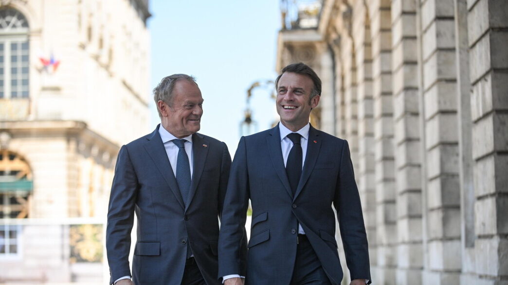 Emmanuel Macron E Donald Tusk