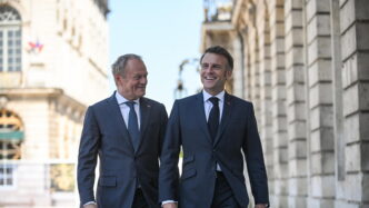 Emmanuel Macron E Donald Tusk