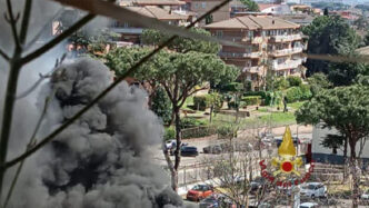 Esplosione E Incendio In Un La