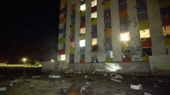 Esplosioni E Incendi A Kharkiv