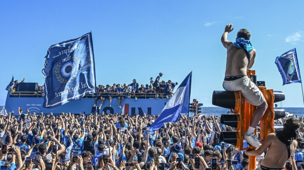 Festa Per Lo Scudetto A Napoli