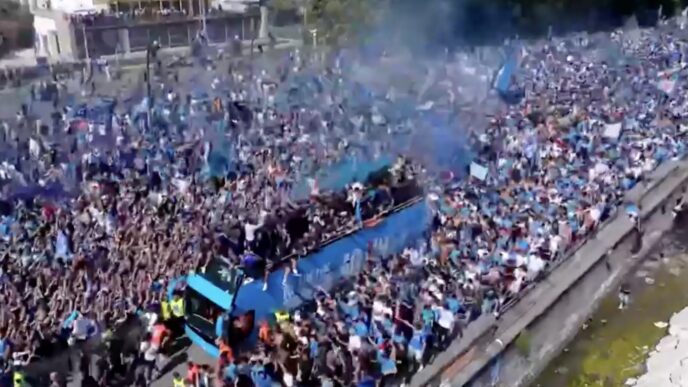Festa Per Lo Scudetto Del Napo 1