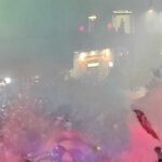 Fiume Di Tifosi Nelle Strade Di Napoli Per Il Quarto Scudetto Con Conte Tra Cori E Festeggiamenti
