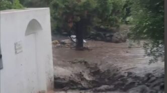 Fiumi De28099Acqua E Detriti Invado