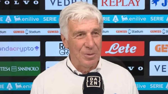 Gasperini A Dazn
