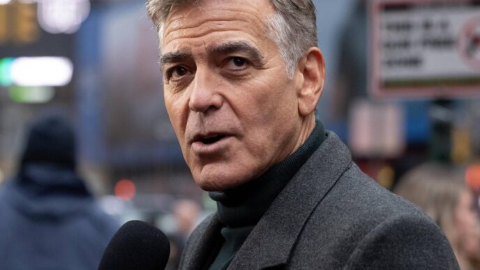 George Clooney In Corsa Per Il