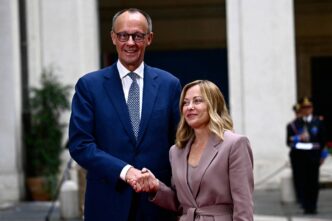 Giorgia Meloni Riceve Friedric