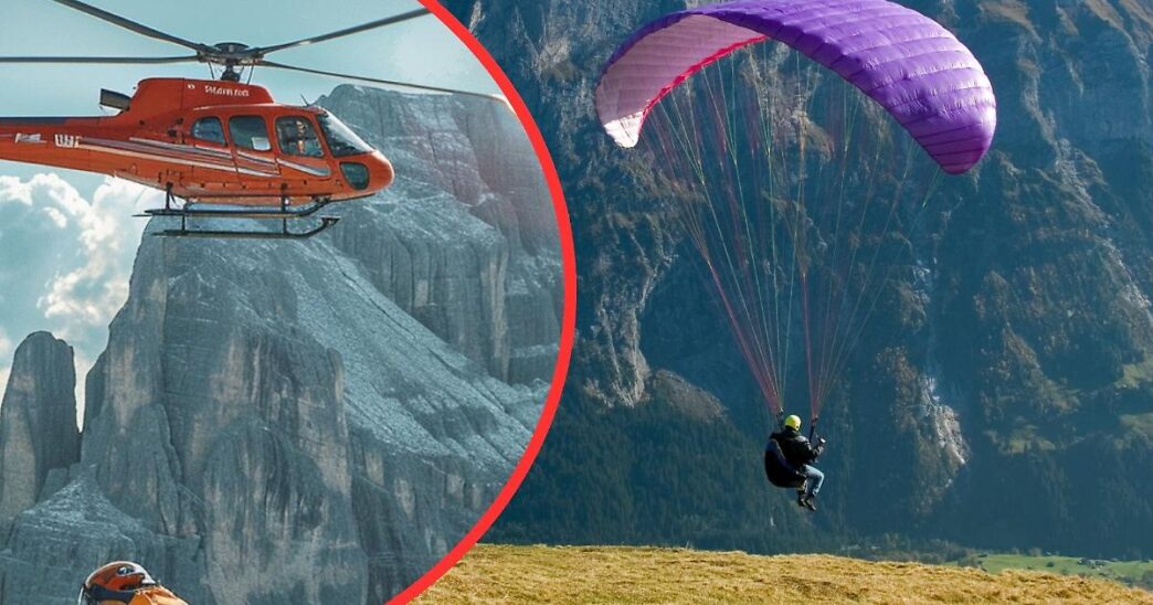 Giovane Pilota Di Parapendio C