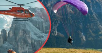 Giovane Pilota Di Parapendio C