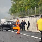 Grave Incidente Sull’autostrada A24 Vicino A Carsoli Al Km 44 In Direzione Roma