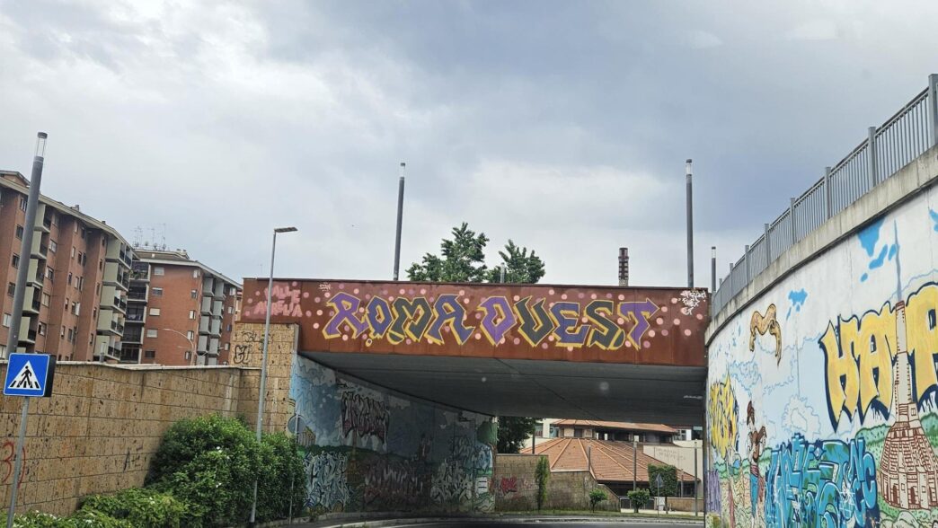 Il Murale Di Roma Ovest Confer