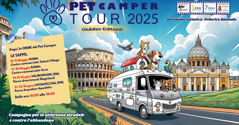 Il Pet Camper Tour Giubileo Ed