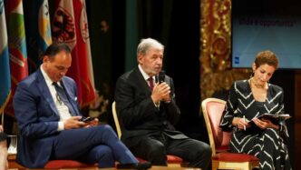 Il Presidente Bucci Al Festiva
