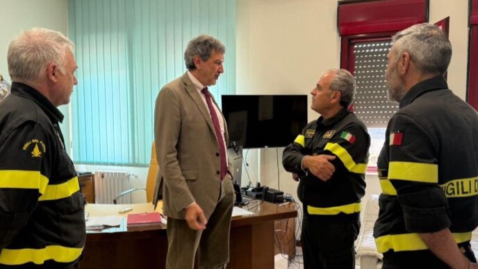 Il Presidente Marsilio Al Coma