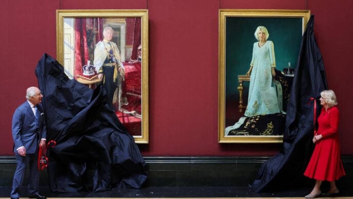 Il Re Carlo Iii E La Regina Ca