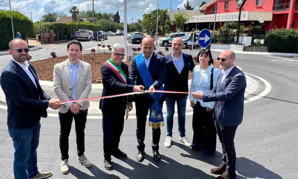 Inaugurata La Nuova Rotatoria